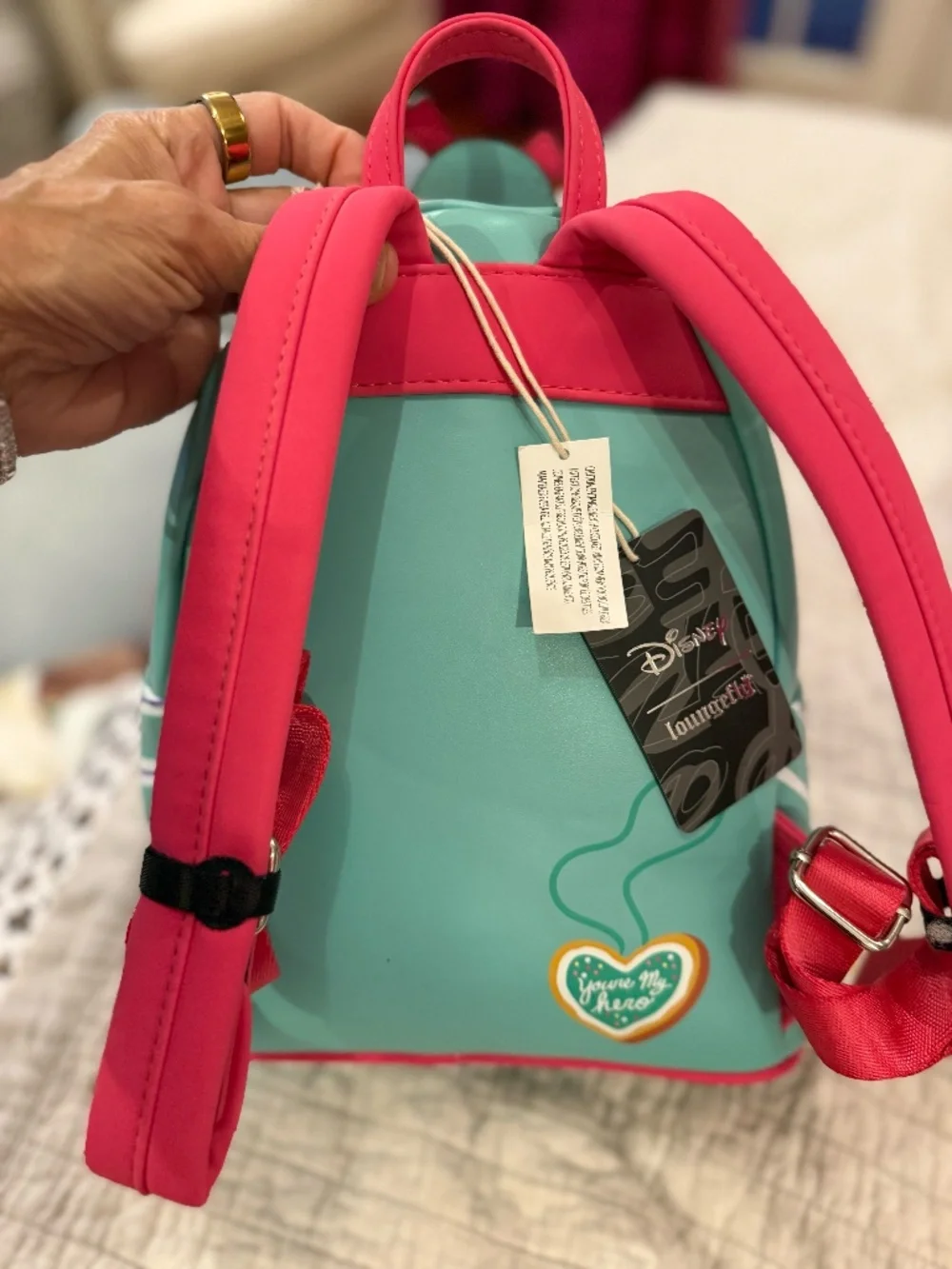 Loungefly Disney Wreck it ralph vanellope cosplay mini backpack nwt - Picture 3 of 3